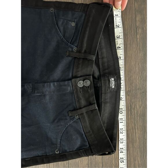 Hudson Collins Vice Versa Two Tone Skinny Jeans Size 27 Classic Retro Colorblock - Picture 13 of 15